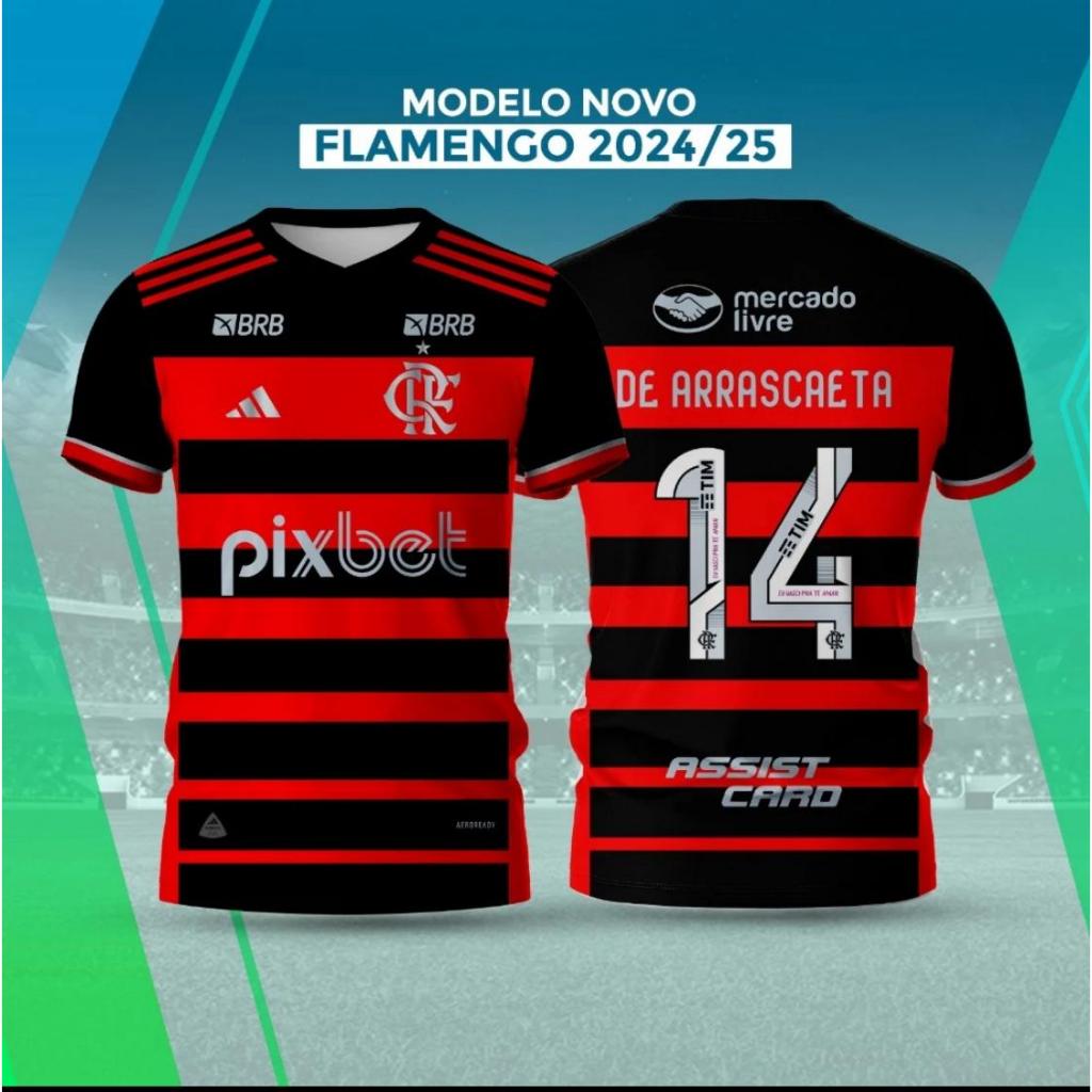 Camiseta Camisa do Flamengo 2024 - ENVIO RAPIDO !!!