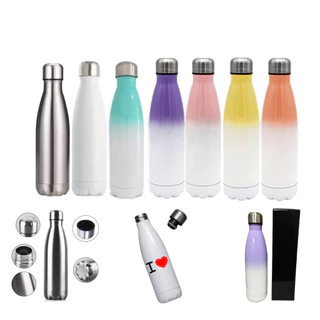 Garrafa Aço Inox Sublimação 500ml Diversas Cores