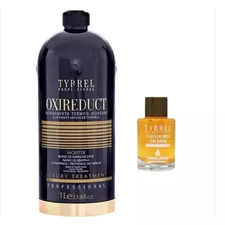 Escova Progressiva Oxireduct Tyrrel Profissional 1l alisamento natural
