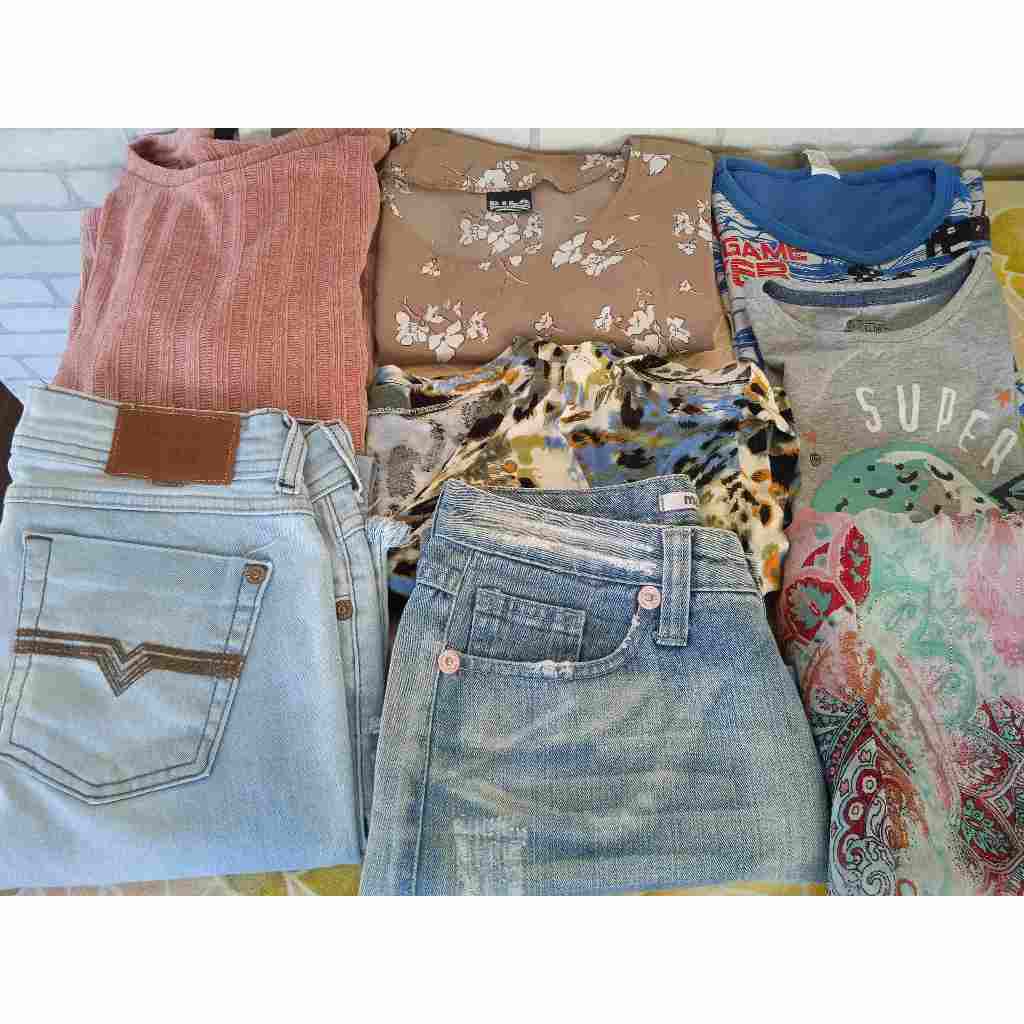 Lote de roupas sem marca para brechó oportunidade!!!