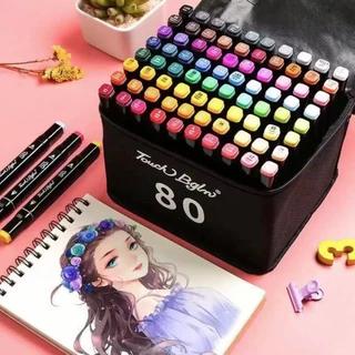 24/36/48/60/80/100/120 Cores touch marker Caneta Marcadora Com Ponta Dupla/Pintura De Arte/Aquarela/Escritório em Oferta na Shopee