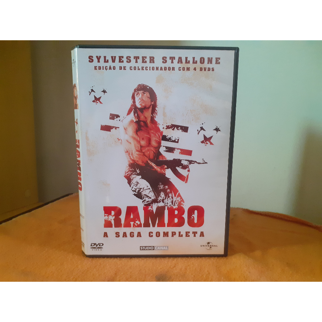 DVD Rambo Trilogia (edição 4 discos) | Shopee Brasil