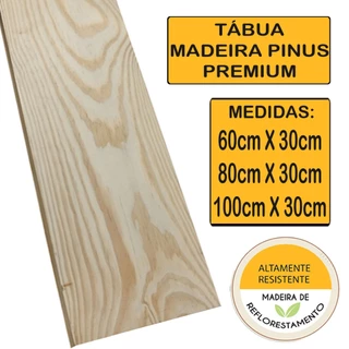 Prateleira Tábua Madeira Pinus Maciça Decoração Estante Rack Mesa Artesanato