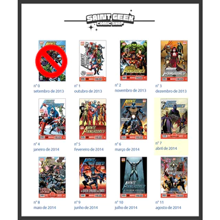 Avante, Vingadores! - 2ª Série - Dos volumes 1 ao 27