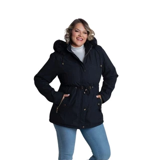 Parka Casaco Sobretudo Plus Size G2 ao G5 Outono e Inverno lançamento 2024
