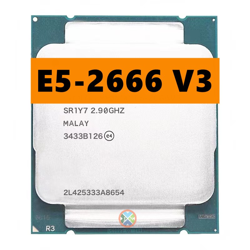 Processador Xeon E5 2666 V3, 2.9 GHz, 10 núcleos, 20 threads, L3