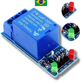 Rele 5V para Arduino e Pic