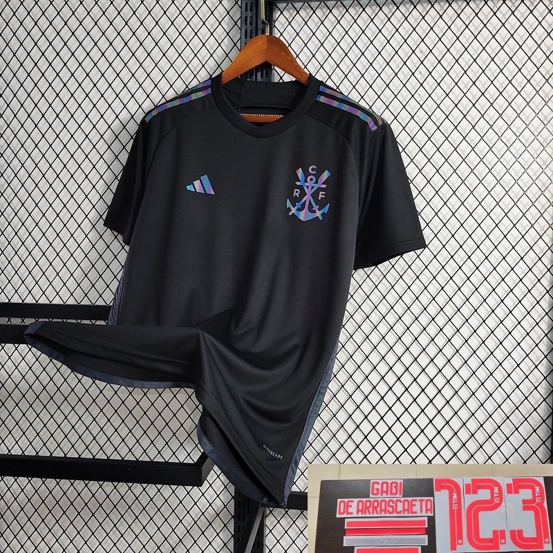 Camisa Flamengo Third 2023/24 - Preto - LANÇAMENTO NOVO