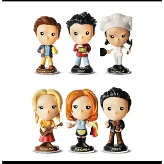 Coleção Bobs Friends 2021 - 6 Bonecos Lacrados