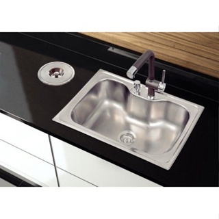 Cuba para cozinha gourmet pia aço inox