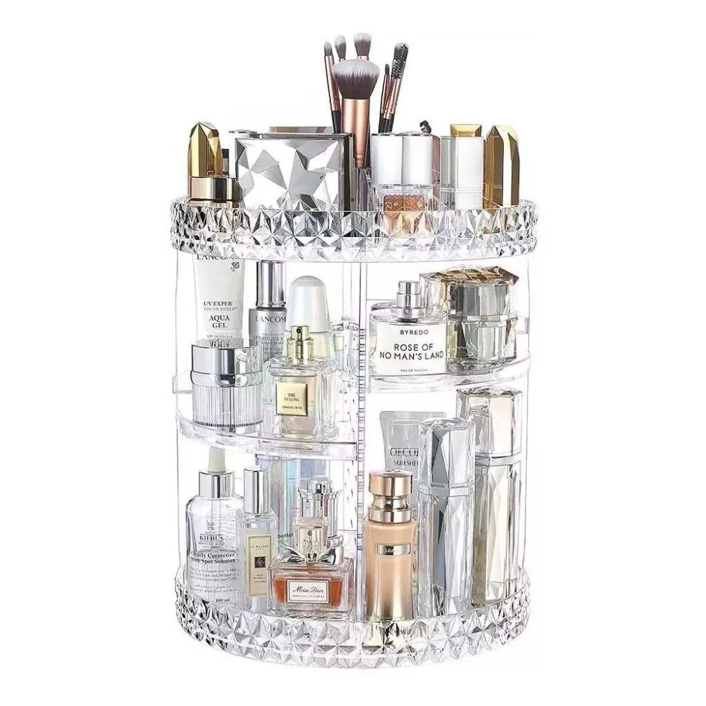 HICALI Organizador Maquiagem Giratório 360º Torre Perfume Creme ...
