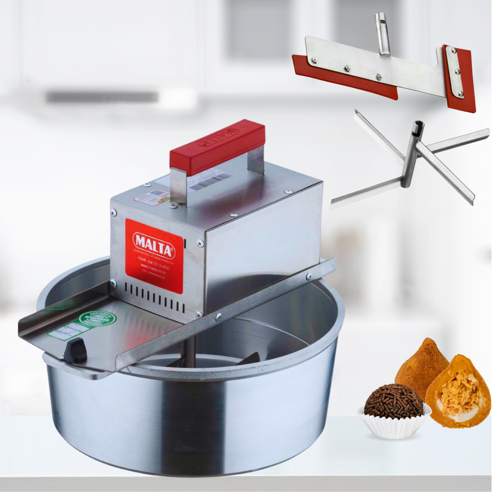 Panela Mexedora Doces Salgados 8 litros Automática Bivolt Recheios ...