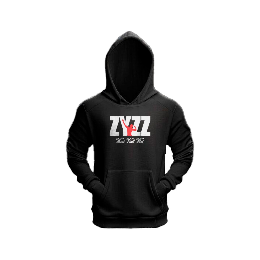Moletom academia Blusa Frio Zyzz Peso Inverno Canguru Treino