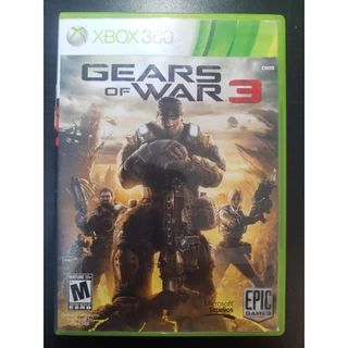 Gears Of War 3 Xbox 360 - Mídia Física Original