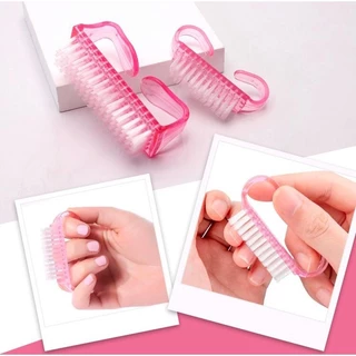 Kit 1/3/5 Peças Escovinha de Unhas de Plástico Com Cerdas de NYLON e Cabo Anatômico Deslizante Promoção - Entrega Pronto em Oferta na Shopee