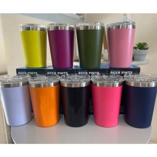 Copo Térmico 360ml - Inox com Tampa Acrílica Temperatura Quente e Frio