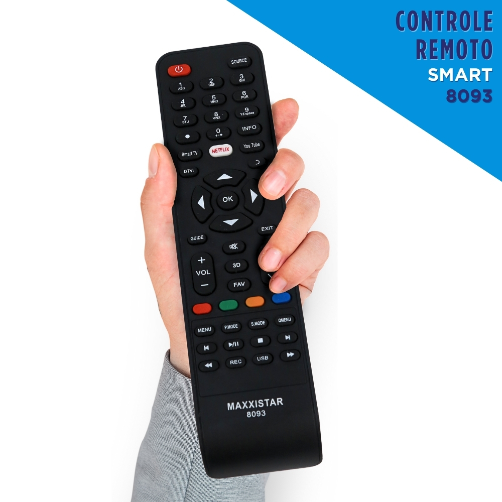 Controle Universal Philco Smart - 8093 - Mazzal