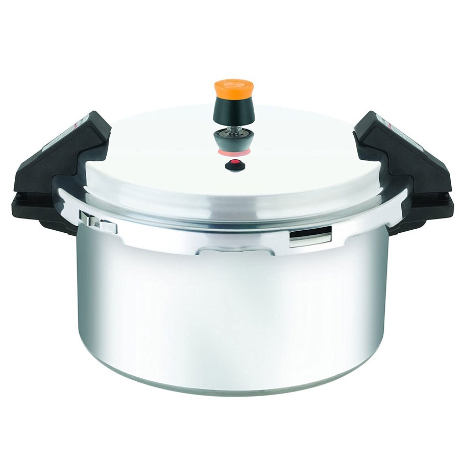 Panela De Pressão Turbo Pro 11,4L Alumínio Rochedo
