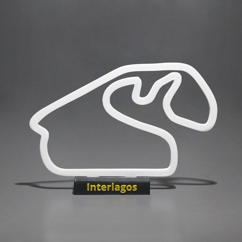Pista de Interlagos - F1 - Impressão 3D