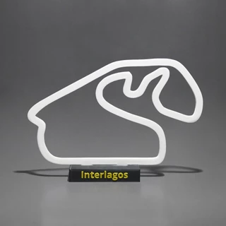 Pista de Interlagos - F1 - Impressão 3D