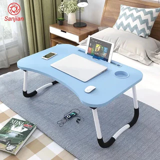 Mesa Cama Notebook Portátil Dobrável Home Office Infantil Quarto Cama Sala Multiuso