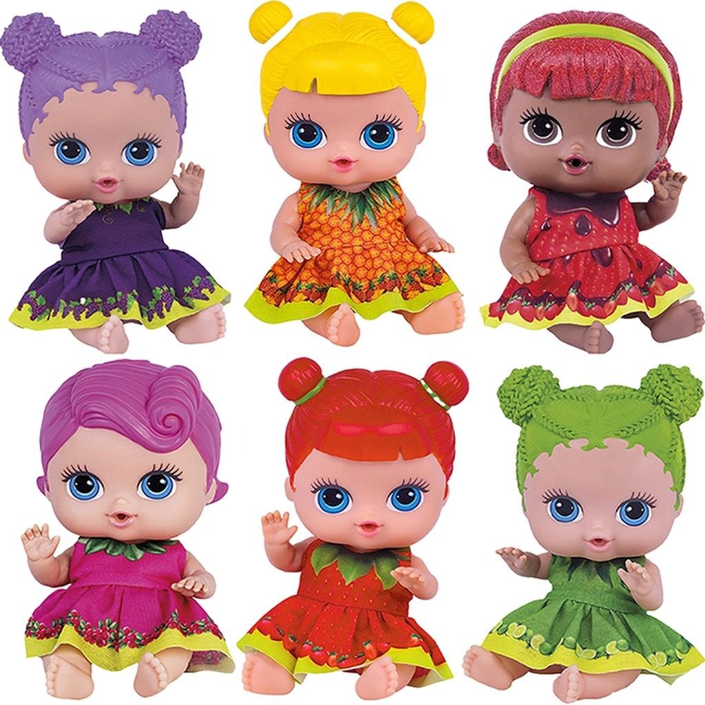 Bonecas Coleção Frutinhas Cotiplas Brinquedo Infantil com cheirinho de ...