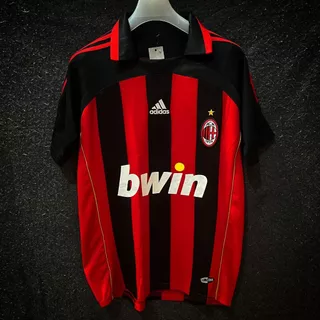 Camisa Retrô Milan Ronaldo Fenômeno 99 / 2006/07