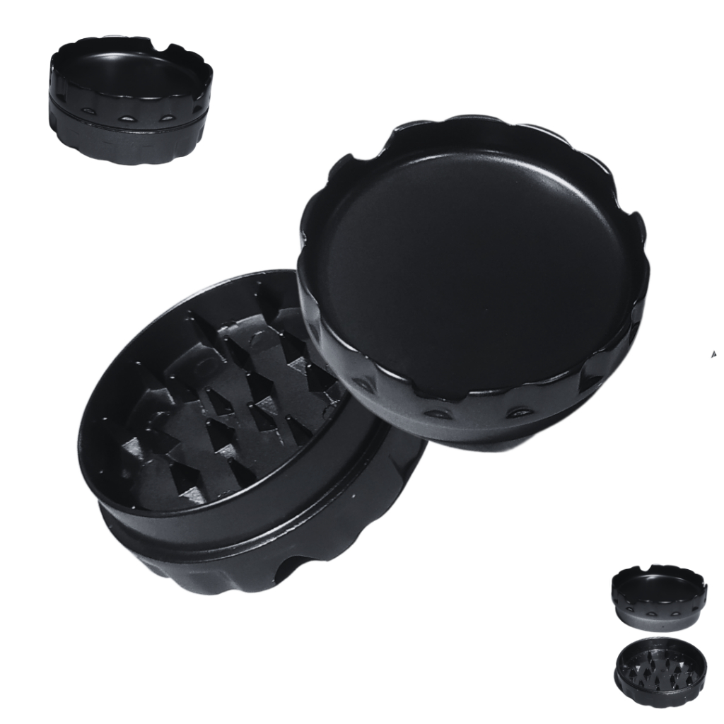 Moedor de Metal Preto Para Alho Temperos de Culinária