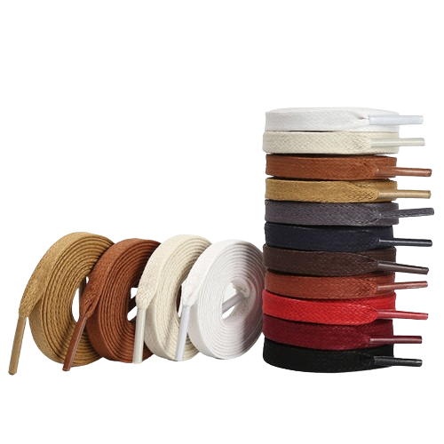 Cadarço algodão 1,20m 120cm resina encerado rustico sustentável ecológico original tenis sapato