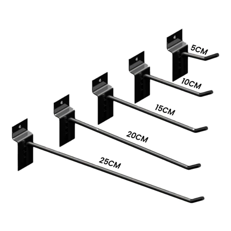 Ganchos para Painel Canaletado