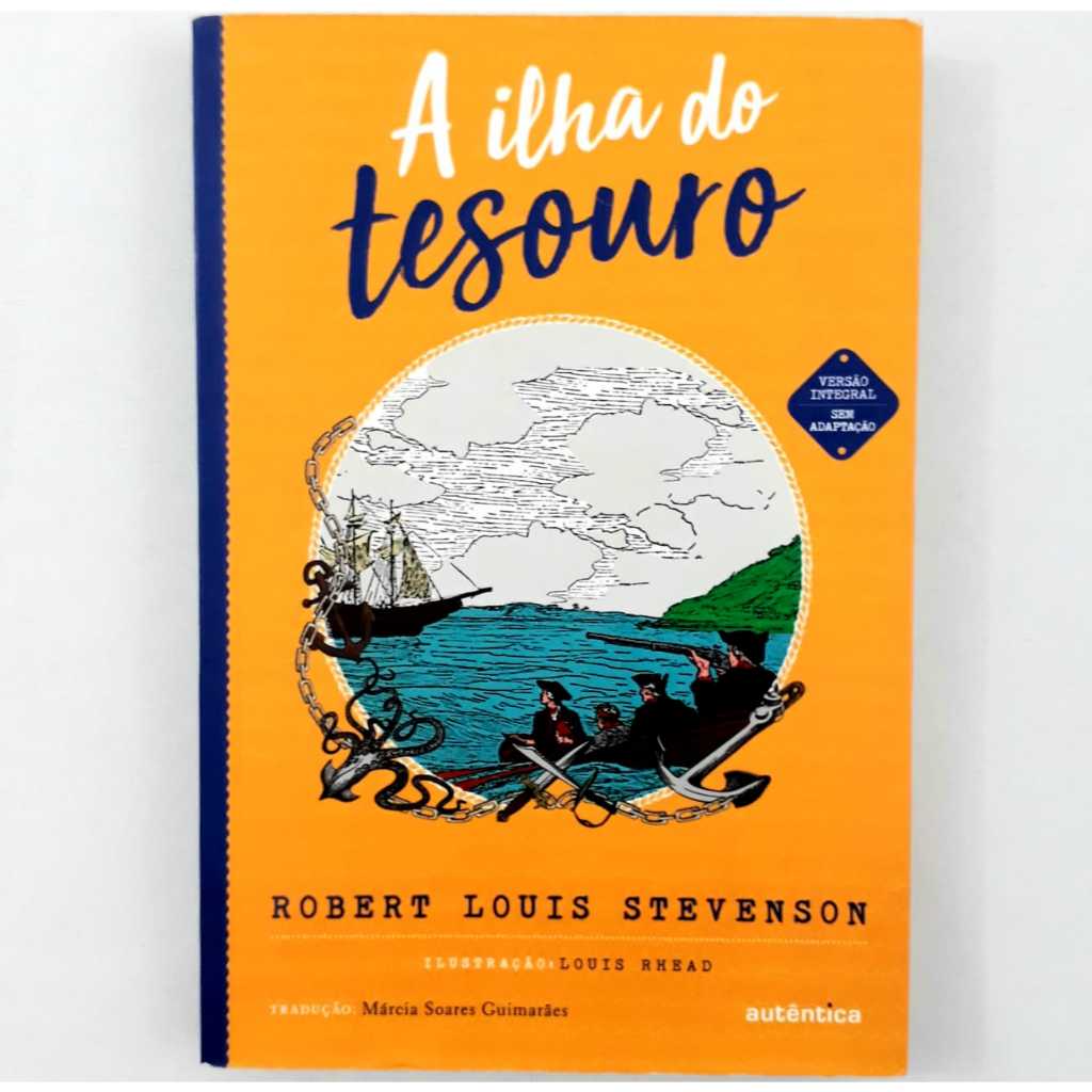 Livro A Ilha do Tesouro - Robert Louis Stevenson - Versão Integral ...