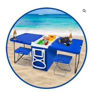 SUPER CAIXA TÉRMICA COOLER MULTIFUNCIONAL 5 EM 1 – 32 LITROS TOY25857