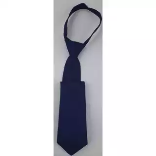 Gravata Skinny de Zíper - Azul Marinho Fosco - COD: PH1522