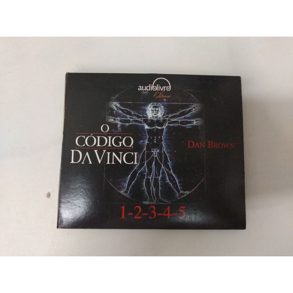 cd audio livro O codigo da vinci md1315 | Shopee Brasil