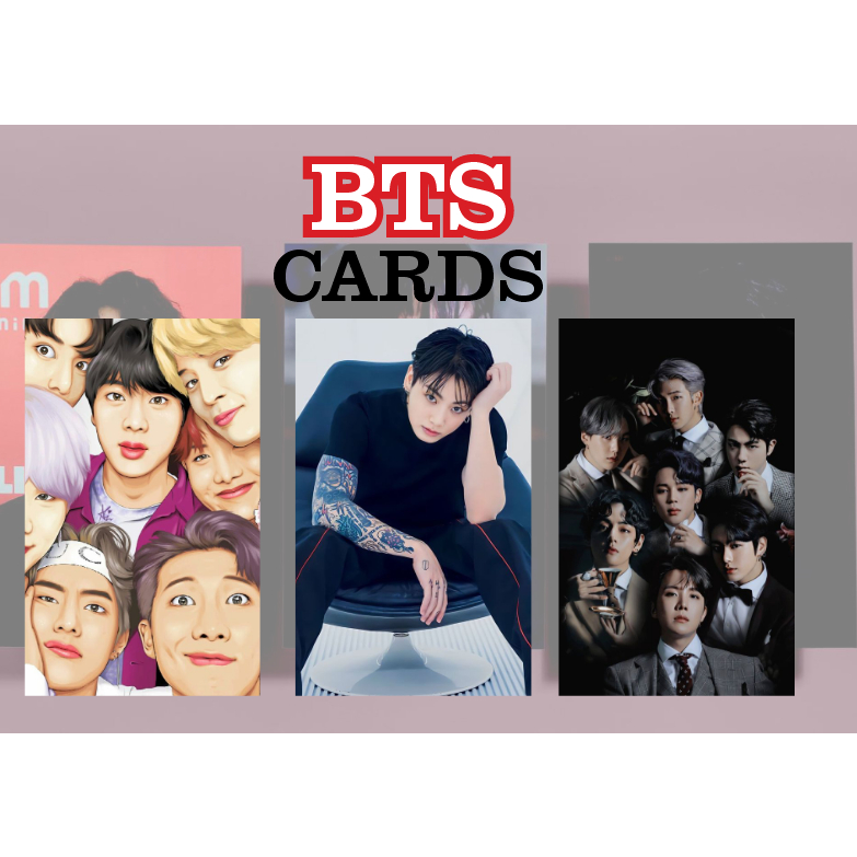 24 Cards BTS - NOVAS FOTOS | Shopee Brasil