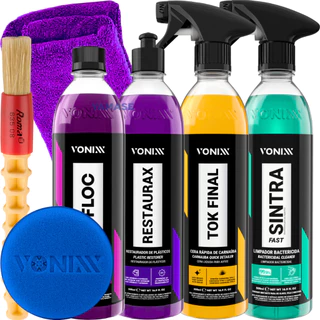 Kit Shampoo V-Floc Cera Tok Final Sintra Fast Restaurax Vonixx