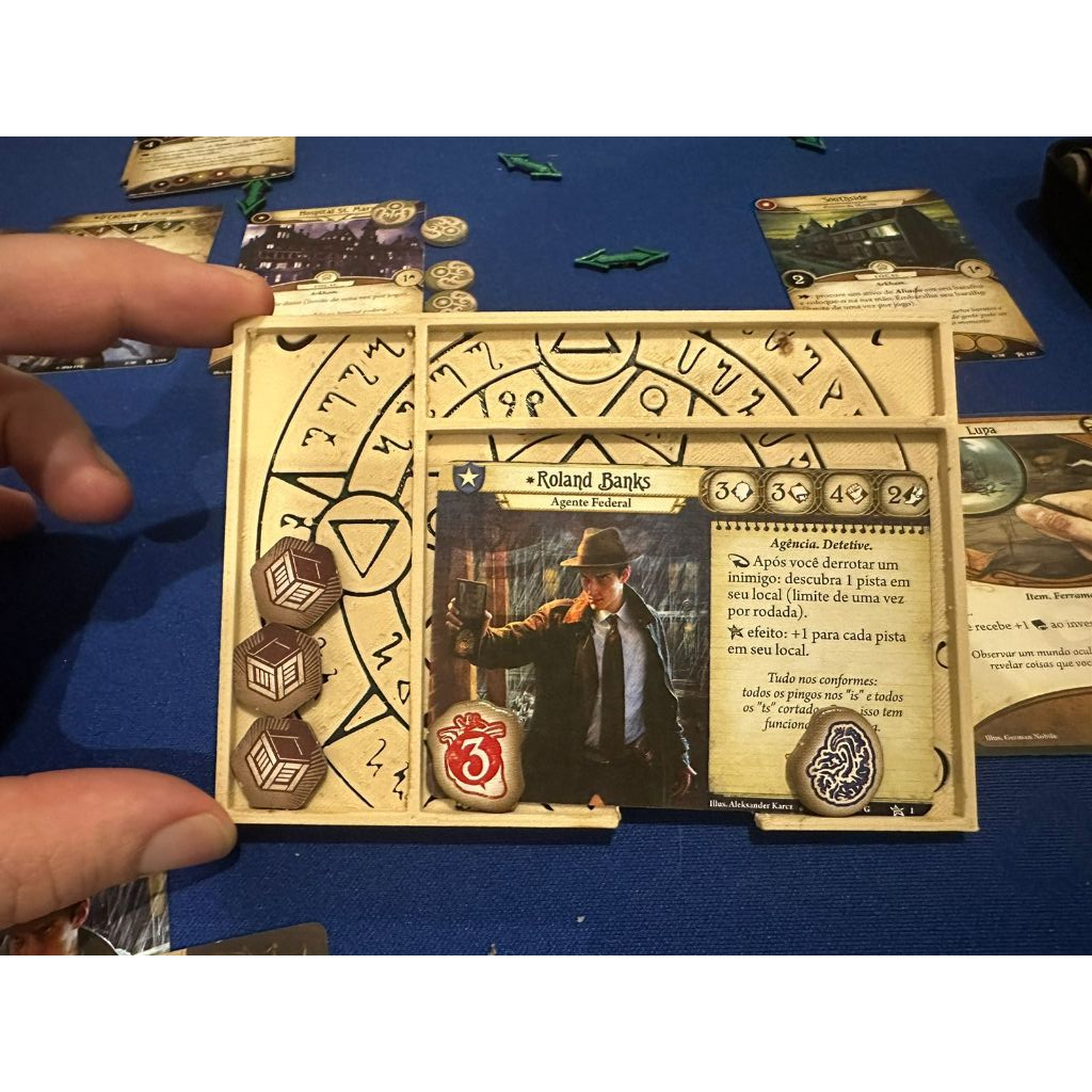 Arkham Horror Card Game LCG - 4xDashBoard Investigadores