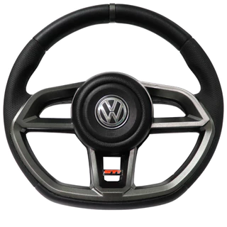 Volante esportivo gti grafite para GOL G5 Polo Golf Novo Fox Voyage Jetta Spacefoxx 2004 2005 2006