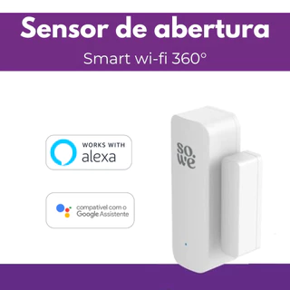 Sensor de Portas E Janelas Wifi Inteligente