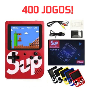 Mini Vídeo Portátil 400 Game Jogos Sup Retrô Clássicos ,Para crianças lcd colorido