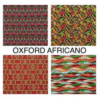Tecido Oxford Africano Estampado 1mt X 1,45 Várias Estampas cd