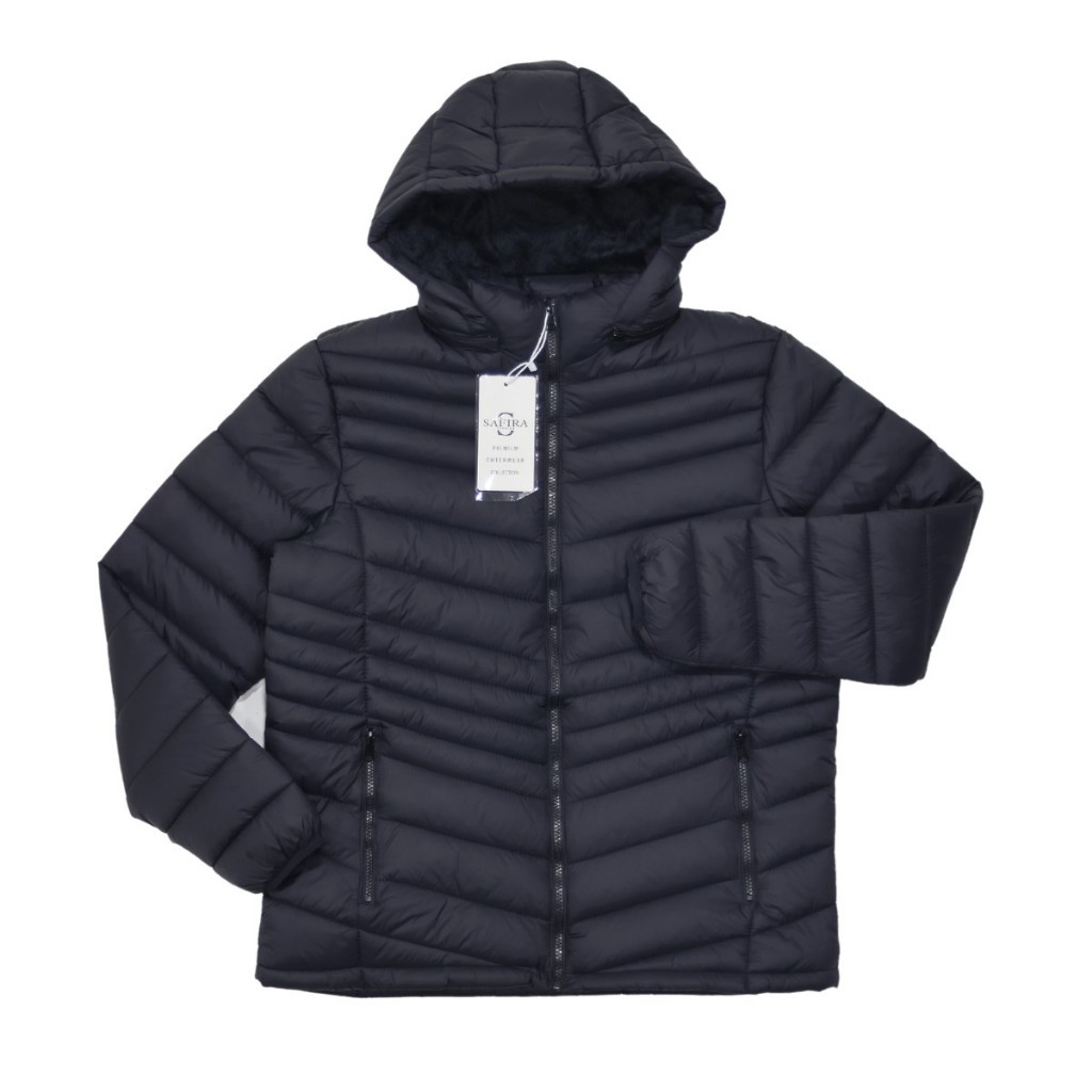 Jaqueta Bobojaco Nylon Peluciada Forrada Inverno Safira Masculina do M ao Extra GG
