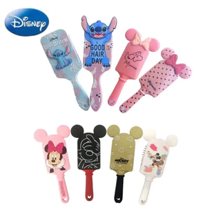 escovas de cabelo Disney/ minnie/ mickey/ stitch/almofadadas
