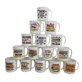 15 Canecas Lembrancinha Para Dia das Mulheres Dia das Mães 450Ml em Oferta na Shopee