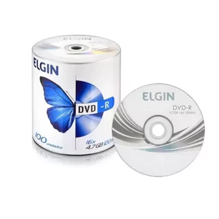 DVD-R Elgin - 4,7 GB - 16x - Com Logo