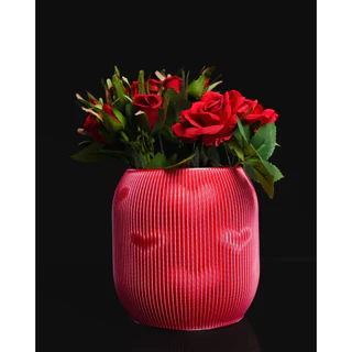 Vaso Decorativo Cachepot Formas Geométricas Corações
