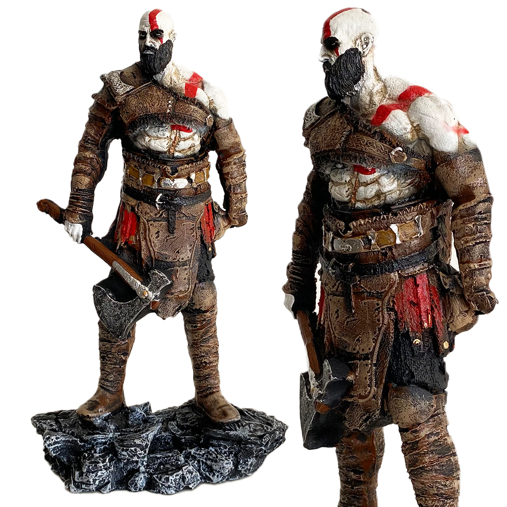 Boneco Kratos God Of War Grande Colecionável Action Figure | Shopee Brasil