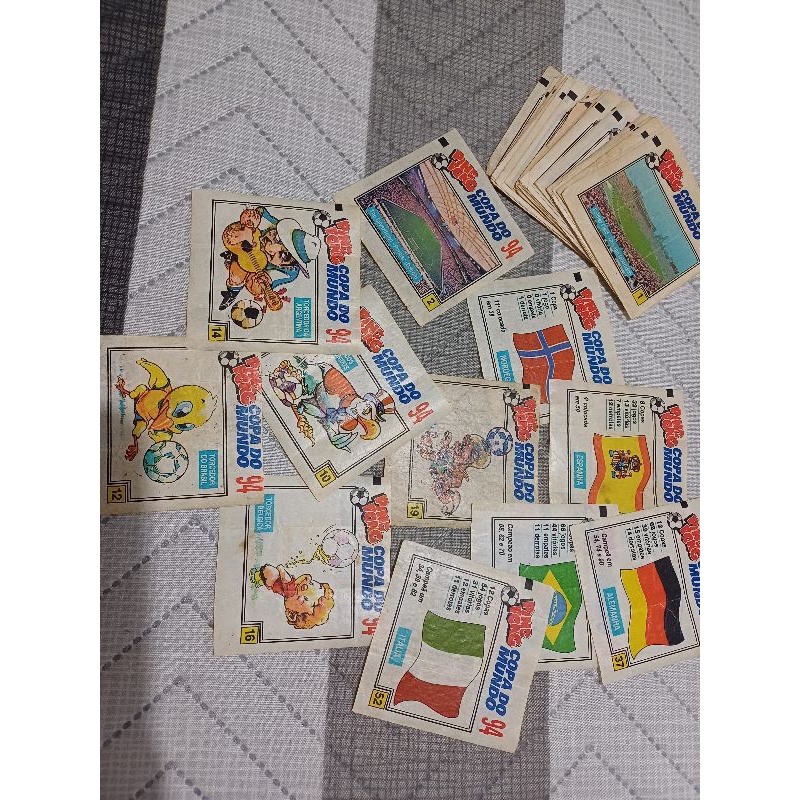 Coleção Figurinhas Ping Pong Copa do Mundo 94 - ORIGINAIS | RARIDADES ...