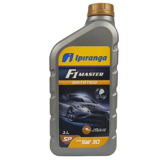 Oleo Lubrificante Motor Ipiranga 5w30 F1 Master Sintético Sp 1l