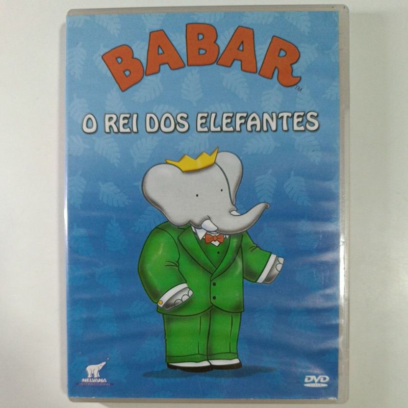 Dvd Babar O Rei dos Elefantes | Shopee Brasil